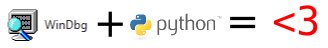 WinDBG + Python = Love